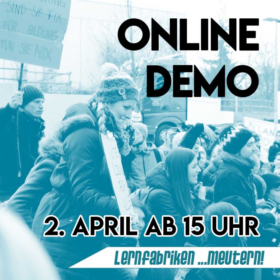 Online-Demo #Bildungskrise - Teilnahme erwünscht